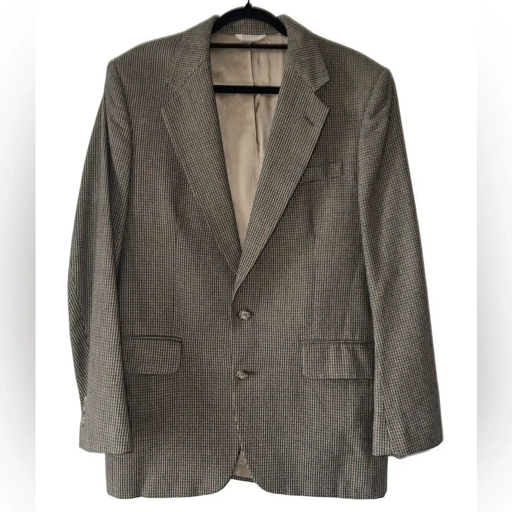 Savile Row Vintage Wool Blazer Size 40R